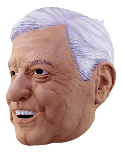 Mascara De Amlo En Latex Haloween O Dia De Brujas Disfraz 