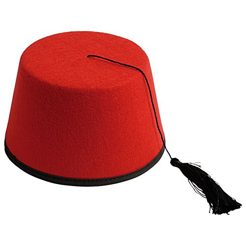 Rubie S Adult Red Dr Quien Shriner Turkish Fez Sintió ...