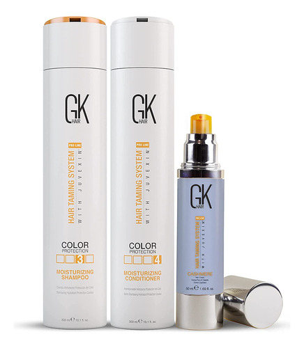 Gk Hair Global Keratin - Juego De Champ Hidratante Y Acondic