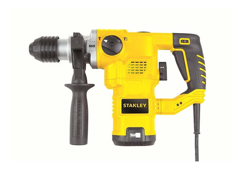 Imagen 1 de 3 de Rotomartillo Stanley STHR1232K amarillo y negro frecuencia de 60Hz con 1250W de potencia 220V