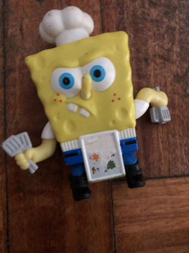 Muñeco Bob Esponja Cocinero (Usado)