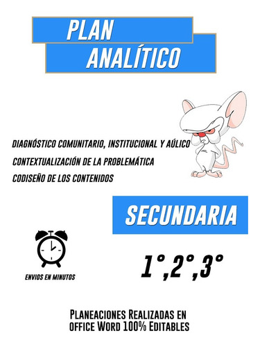Planeación Analitica Codiseño Secundaria (2023) (Reacondicionado)