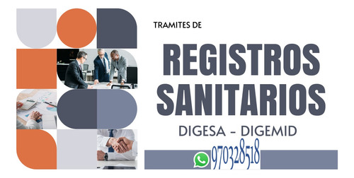 Registro Sanitario En Digesa Y Digemid