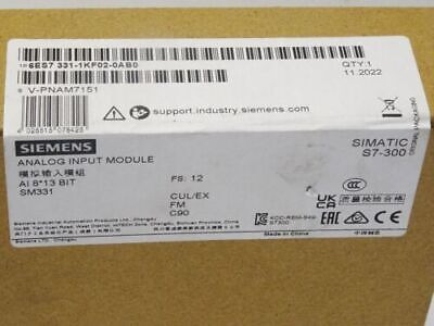 1pcs New In Box Siemens Plc 6es7 331-1kf02-0ab0 6es7331- Aab