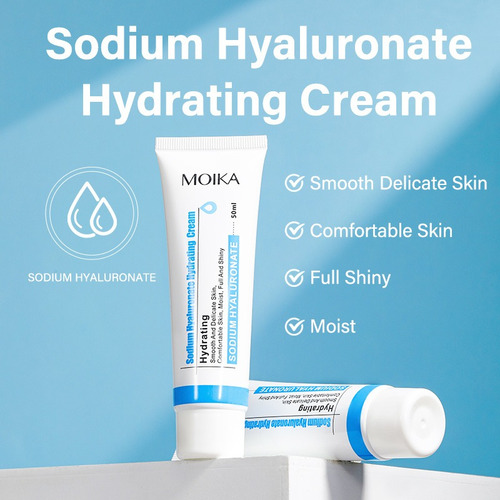 Kit De 2 Crema Hidratante De Acido Hialuronico 50ml