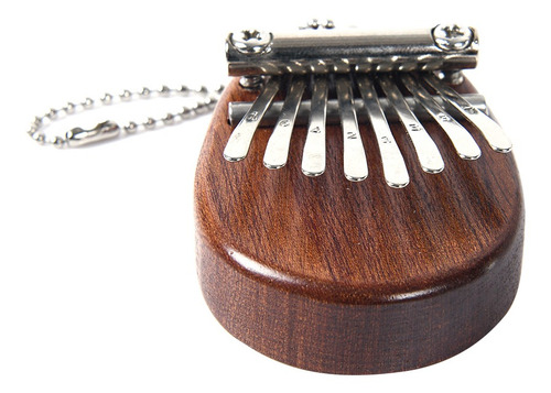 Kalimba Pequeña Portátil 8 Notas Instrumento De Percusión