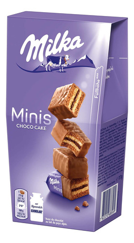 Milka Minis Choco Cake Pastelitos De Chocolate 117 Gr