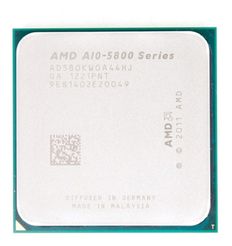 Procesador gamer AMD A10-Series A10-5800K AD580KWOA44HJ de 4 núcleos y 3.8GHz de frecuencia con gráfica integrada