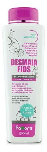 Kit Desmaia Fios Fattore Linha Reconstrutora Imediato 1kg
