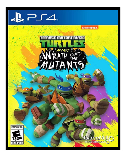 Ninja Turtles Arcade: Wrath Of The Mutants Nuevo Ps4 Vdgmrs