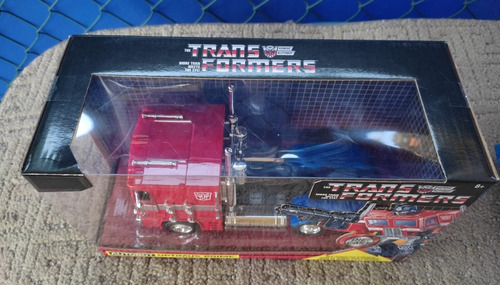 Autobot Optimus Prime Hasbro Die Cast Optimus Prime Rojo Y Azul