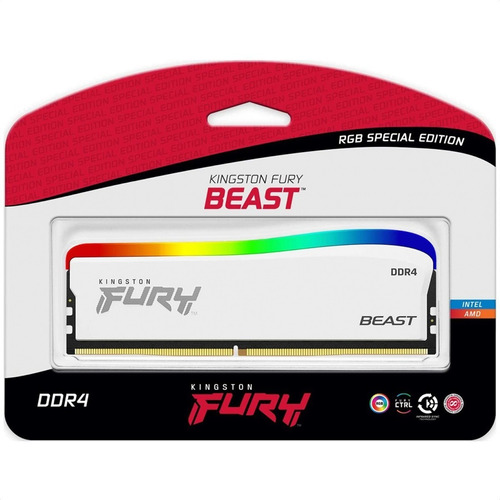 Memoria Ram Ddr4 Kingston Fury Beast Rgb Se 8gb 3200mhz