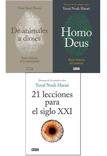 Pack Yuval Noah Harari (3 Libros) - Animales A Dioses