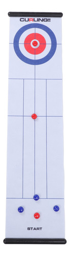 Set De Juego De Mesa Curling, Tapete Grande Interactivo De M