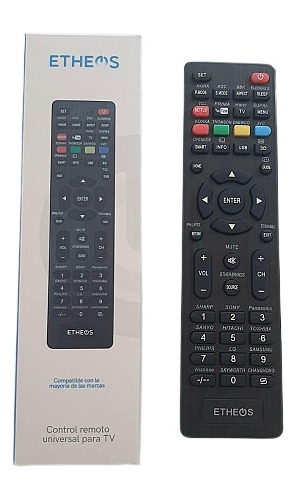 Control Remoto Universal Tv Etheos - Portalvendedor