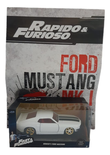 Auto Coleccion Rapido Y Furioso Roman's Ford Mustang Mk1