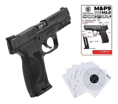 Pistola Gotcha T4e S&w M&p9 M2.0 .43 Co2 Xtrm C