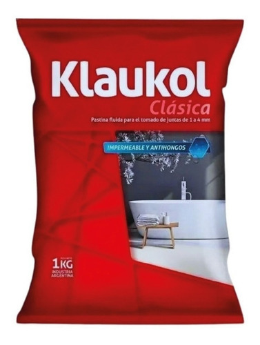 Pastina Klaukol Clásica 1kg Varios Colores
