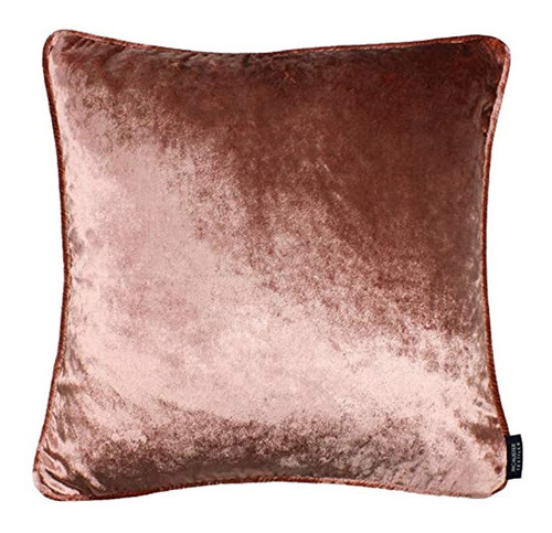 Mcalister Textiles Luxury Shiny Crushed Velvet Rose Pink Thr