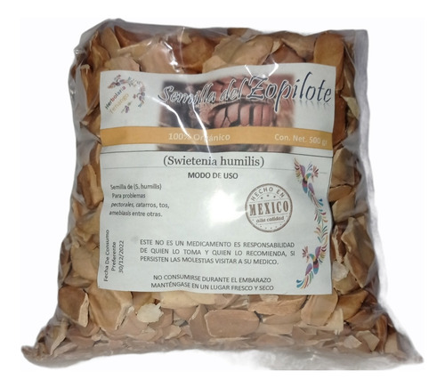 Semilla Del Zopilote Orgánica Zopilopaztle Caoba 500 Gr