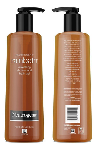 Gel De Baño Neutrogena Rainbath, Paquete Múltiple, 3 X 473 M