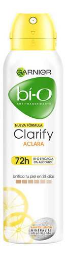 Desodorante En Aerosol Garnier Bi-o Clarify Lemon Scent 150