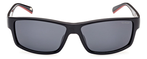 Lentes De Sol Negro Brillante Polarizados Skechers Se615901d