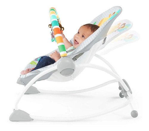 Imagen 4 de 7 de Silla Mecedora Safari (2 En 1) Bright Starts