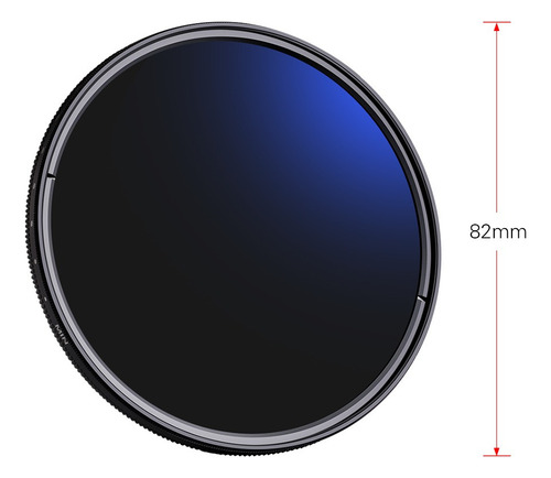 Filtro Nd Variable Ultrafino K&f Concept Nd2 A N De 82 Mm