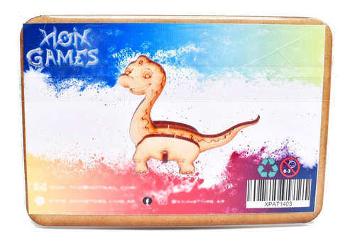 Imagen 3 de 5 de Para Armar - Xion Games Cartoons - Braquiosaurio