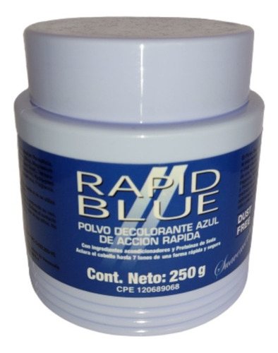 Polvo Decolorante Rapid Blue 250grs.