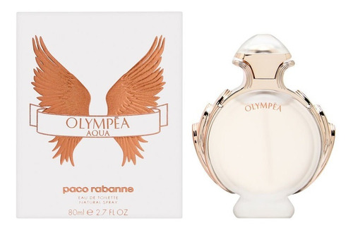 Perfume Original Olympea Aqua Paco Rabanne 80ml Dama 