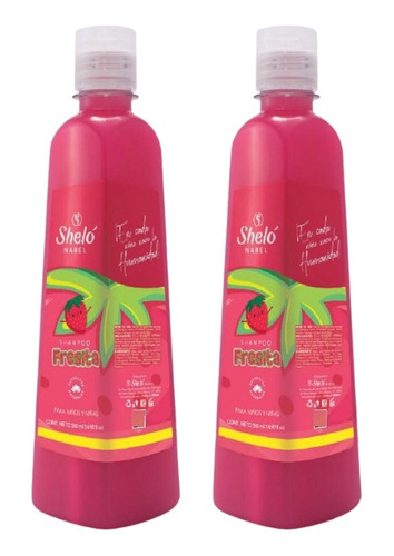 2 Pack Shampoo Fresita Shelo