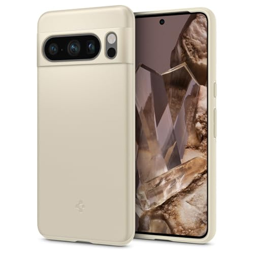 Funda Para Google Pixel 8 Pro Spigen Thin Fit Mute Beige