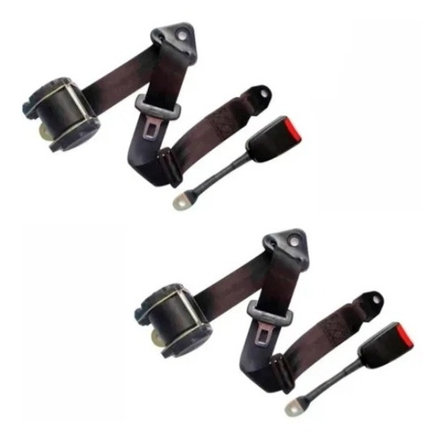 2 Cinturones Universales Delanteros Changan M201 Pick Up