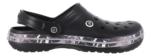 Zuecos Hombre Bamers Airline P Negro