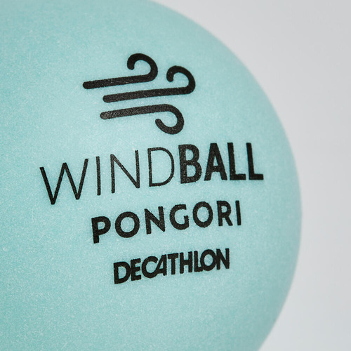 Bola De Ping Pong Exterior X6 Pongori Cor Azul