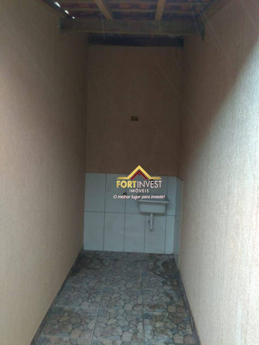 Imagem 4 de 12 de Casa Com 2 Dormitórios À Venda, 150 M² Por R$ 160.000,00 - Jardim Aclimação - Praia Grande/sp - Ca0545