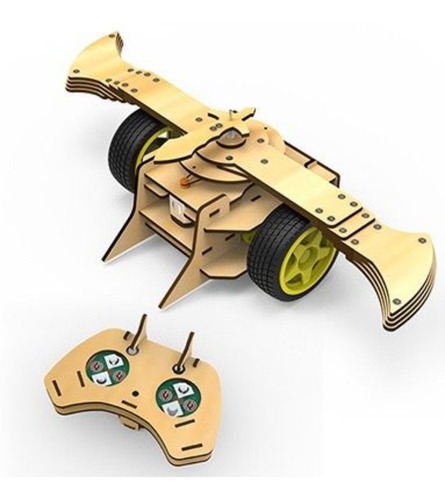 Robot Rc De Batalla Madera Puzzle Robotime