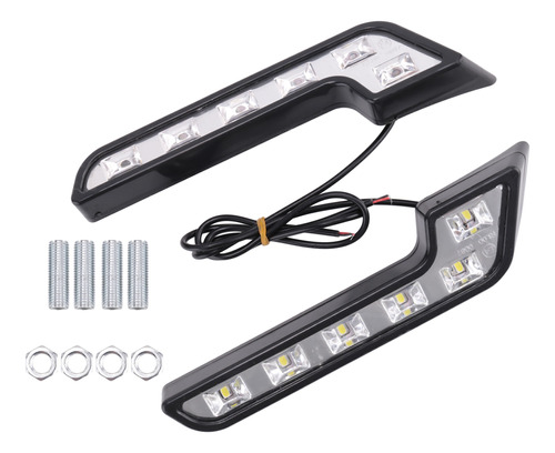 Luces Led De Circulación Diurna Drl Superbrillantes De 12 V