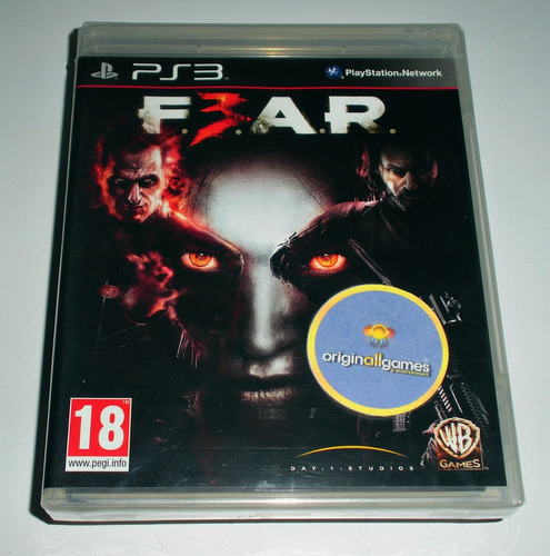 Fear 3 Terror Leg Em Espanhol | Jogo Ps3 Oiginal | Lacrado