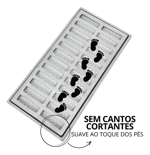 Ralo 15x30 De Alumínio Com Proteção Contra Insetos