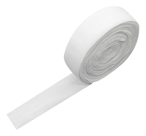Cordão Elástico Trançado Com Miçangas Branco Branco 2cm