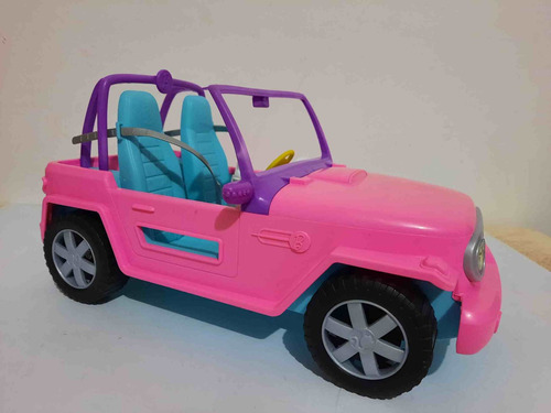 Jeep Barbie Mattel Buen Estado Le Falta Un Espejo Unicamente