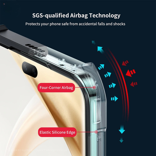 Para Capa Para Honor 200 Smart X7c Patch Com Magnético