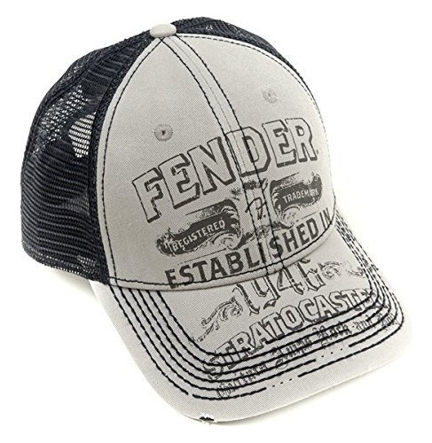 Fender Strat Gorros, Gris, Talla Única