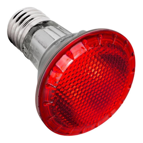 Lampada Halogena Par20 50w 220v E-27 Cor Vermelho Avant Cor da luz Vermelha