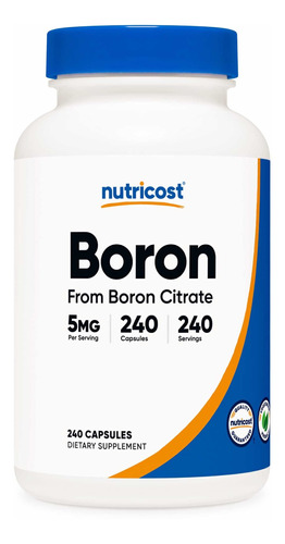 Boron Boro Citrato Nutricost