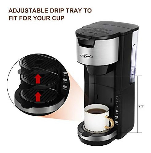 Cafetera 2 En 1 De Una Sola Porción, Cafetera De Una Taza Pa