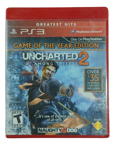 Uncharted 2 Juego Original Ps3  (Reacondicionado)